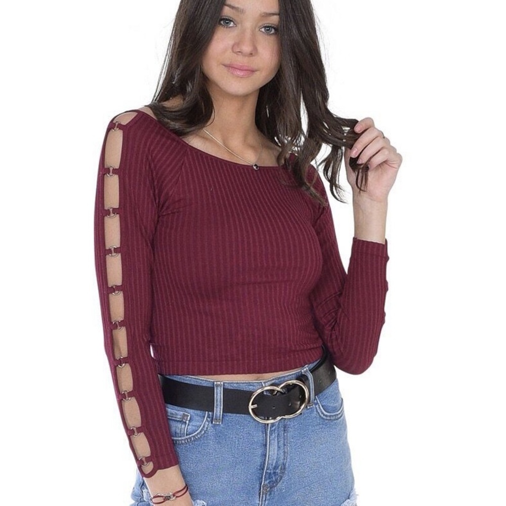 SUZETTE LONG O RING TOP